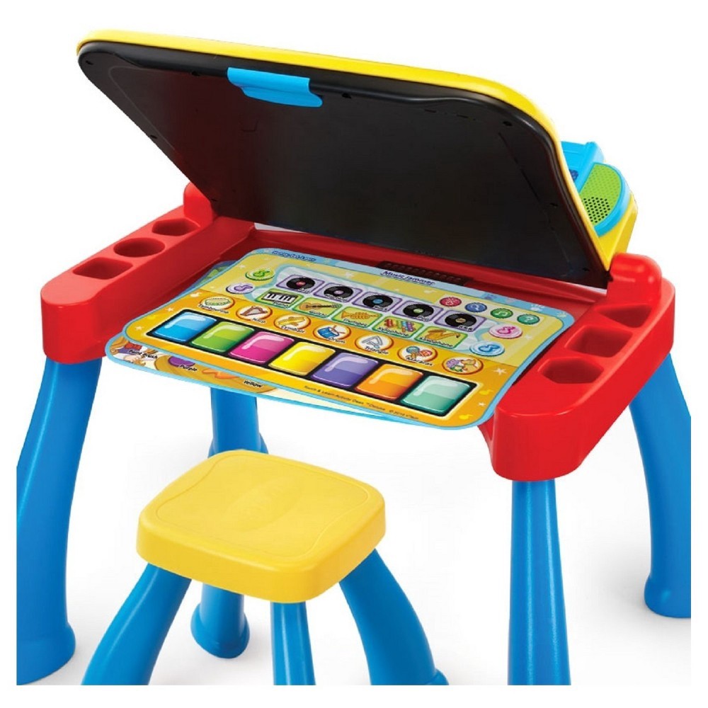 slide 2 of 9, VTech Touch & Learn Activity Desk Deluxe, 1 ct