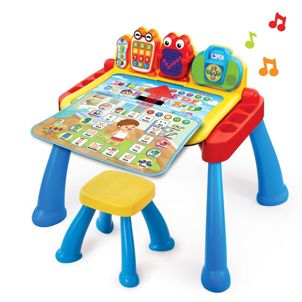 slide 4 of 9, VTech Touch & Learn Activity Desk Deluxe, 1 ct