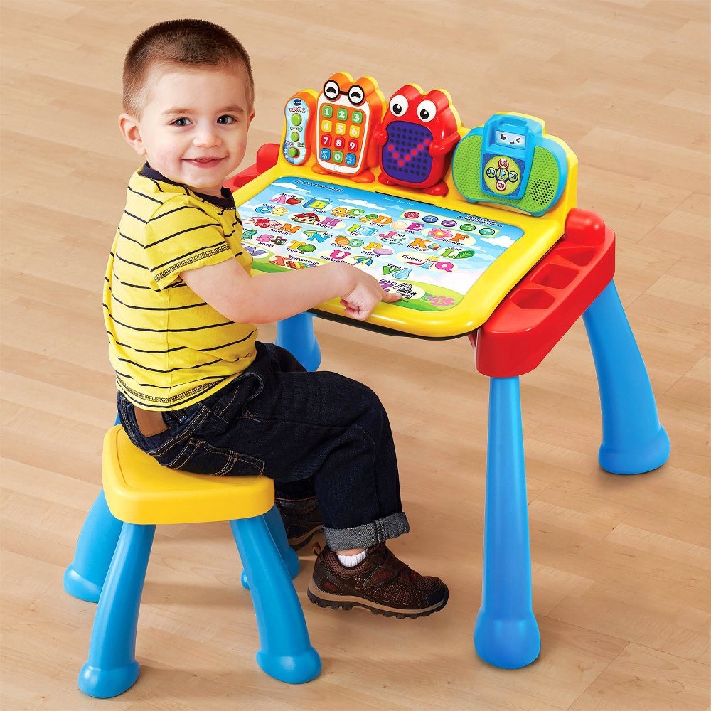 slide 5 of 9, VTech Touch & Learn Activity Desk Deluxe, 1 ct