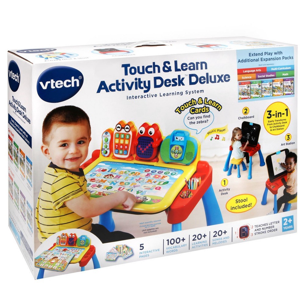 slide 9 of 9, VTech Touch & Learn Activity Desk Deluxe, 1 ct