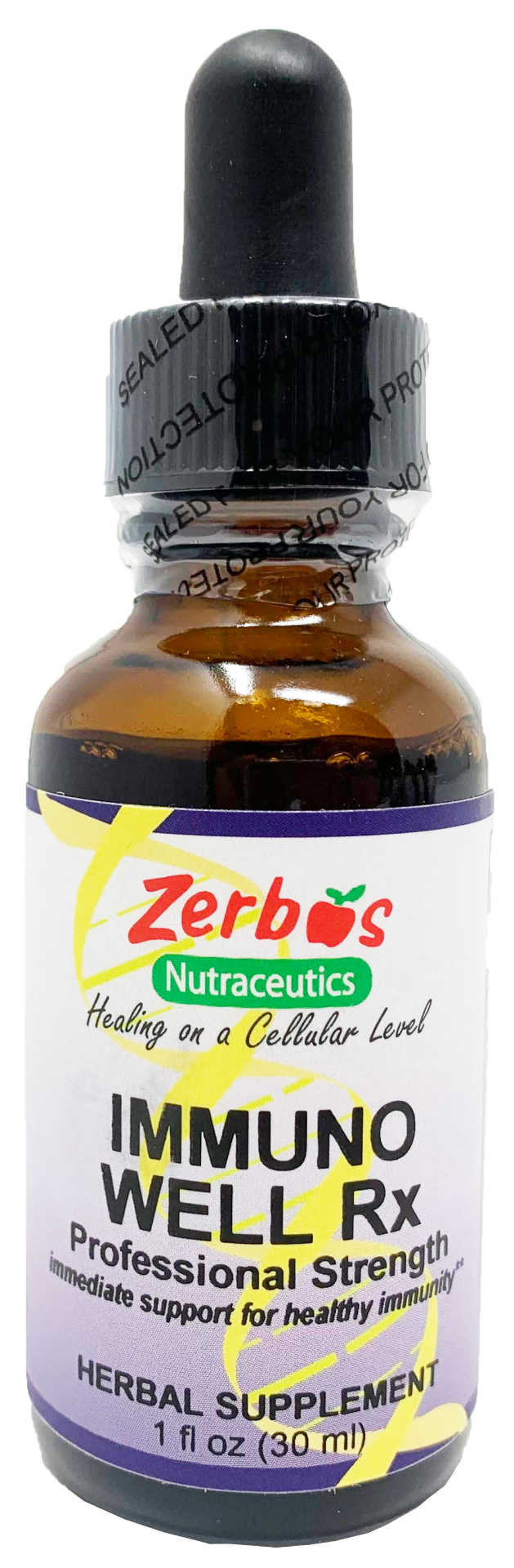 slide 1 of 1, Vitality Works Zerbos / Vitality Works Immuno Well Rx, 1 oz