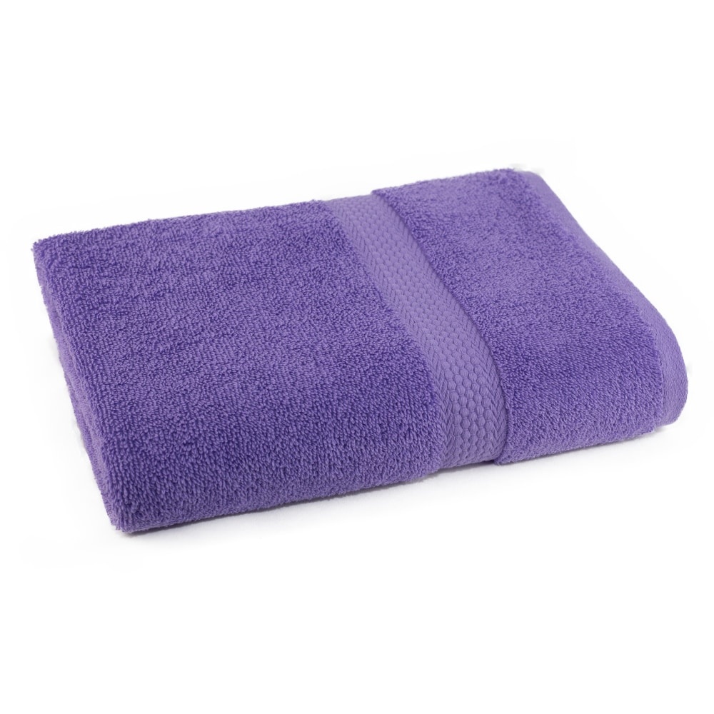 slide 1 of 1, Everyday Living Bath Towel - Purple, 1 ct