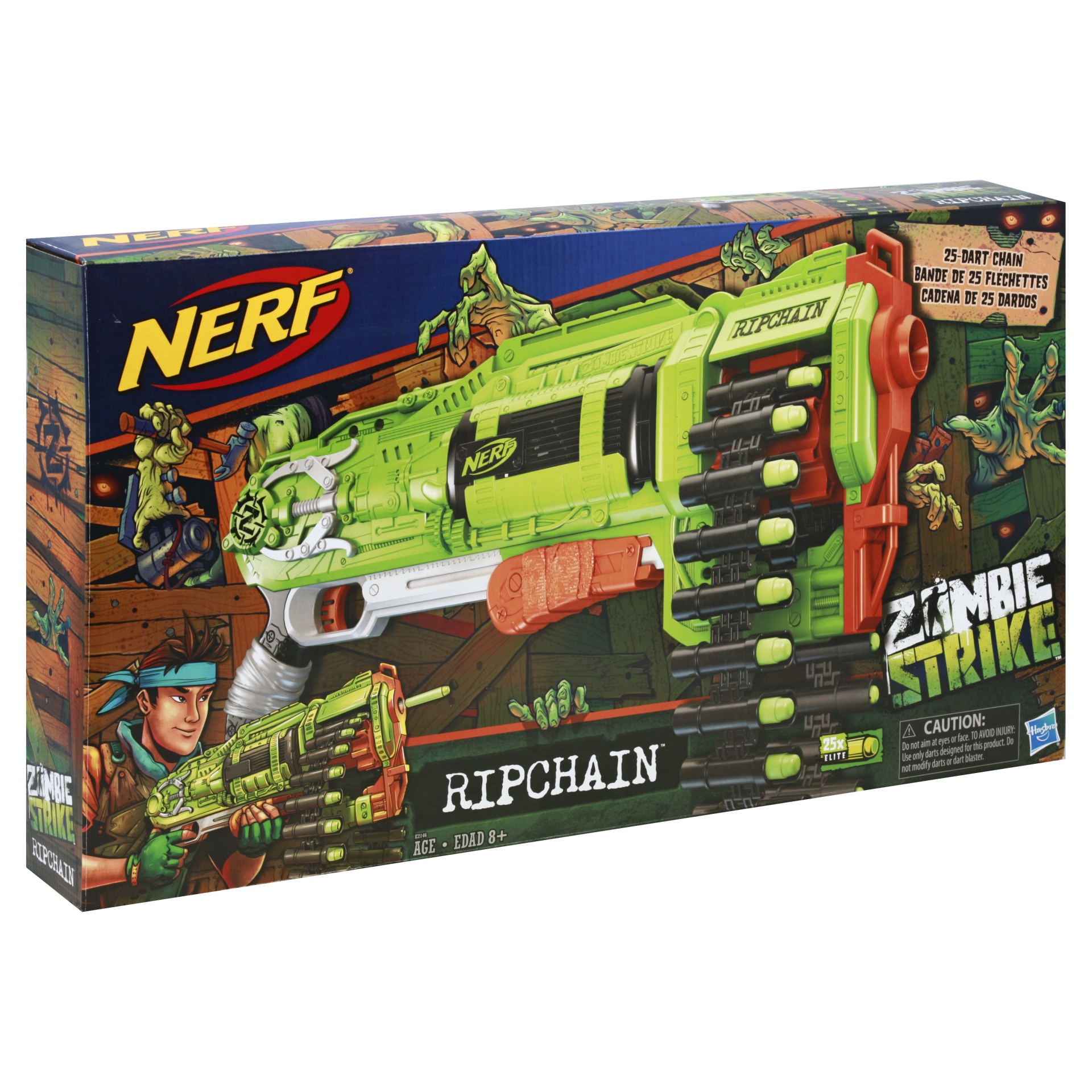 slide 1 of 1, Nerf Zombie Strike Ripchain, 1 ct