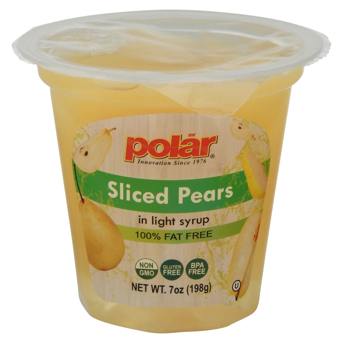 slide 14 of 14, MW Polar Sliced Pears in Light Syrup 7 oz, 7 oz