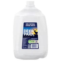 DEER PARK Brand Spring Water, 1-gallon plastic jug