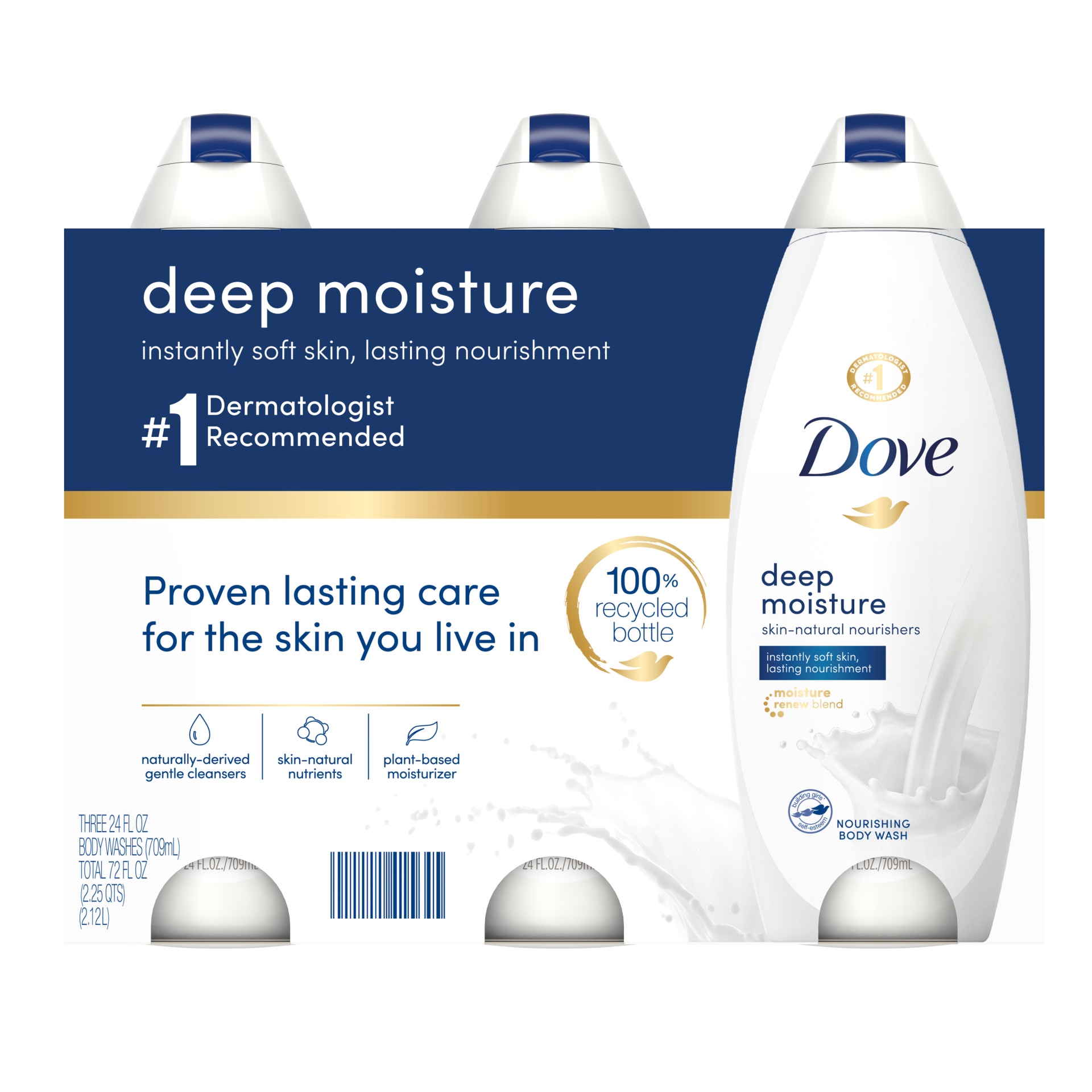 slide 1 of 1, Dove Moisturizing Bodywash, 