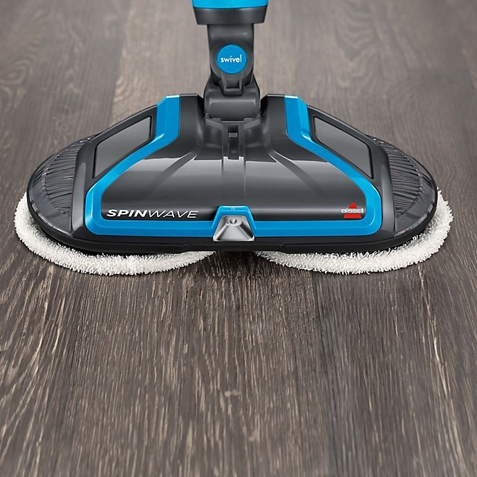 slide 3 of 5, Bissell SpinWave Plus Hard Floor Mop - Titanium, 1 ct