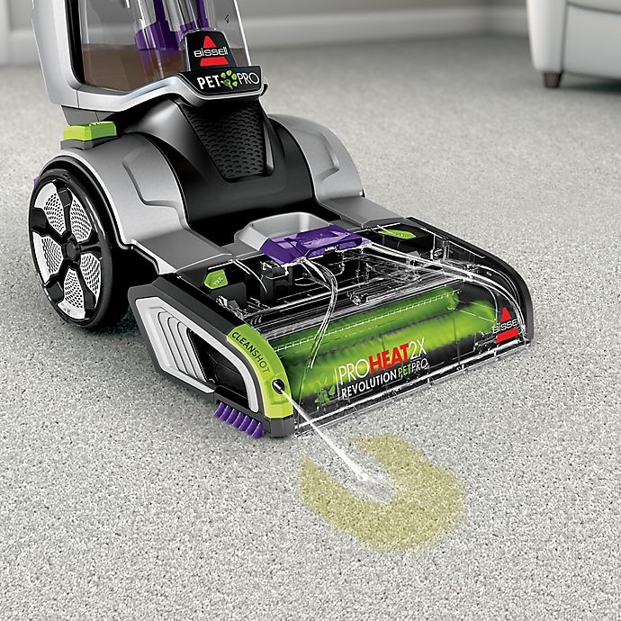 slide 4 of 5, BISSELL ProHeat 2x Revolution Pet Pro Carpet Cleaner - Purple/Silver, 1 ct