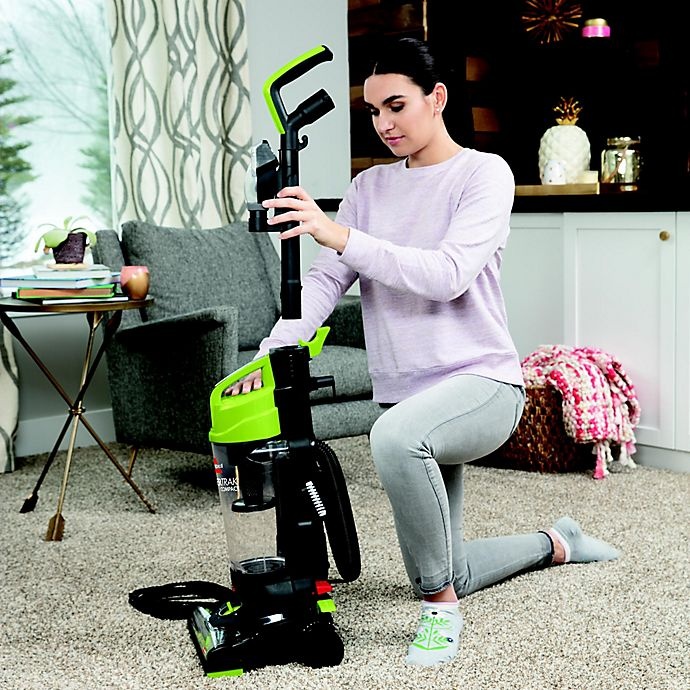 slide 10 of 12, Bissell PowerTrak Compact Upright Vacuum - Lime, 1 ct