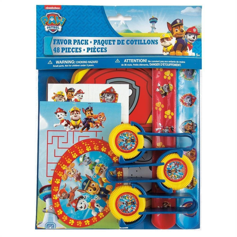 slide 1 of 6, PAW Patrol Party Favor Kit for 8, 1 ct