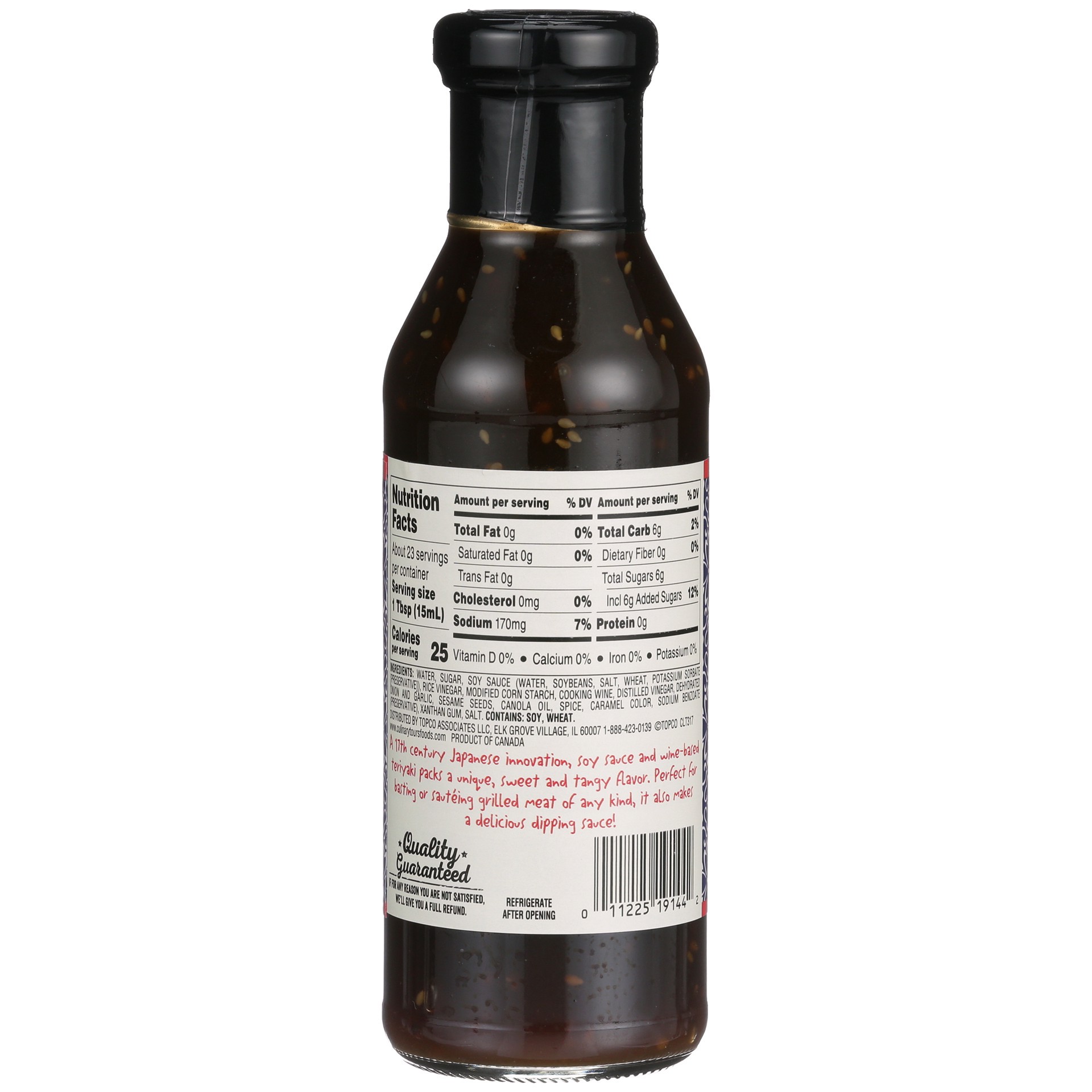 slide 2 of 6, Culinary Tours Sesame Teriyaki Sauce 11.8 fl oz, 11.8 fl oz