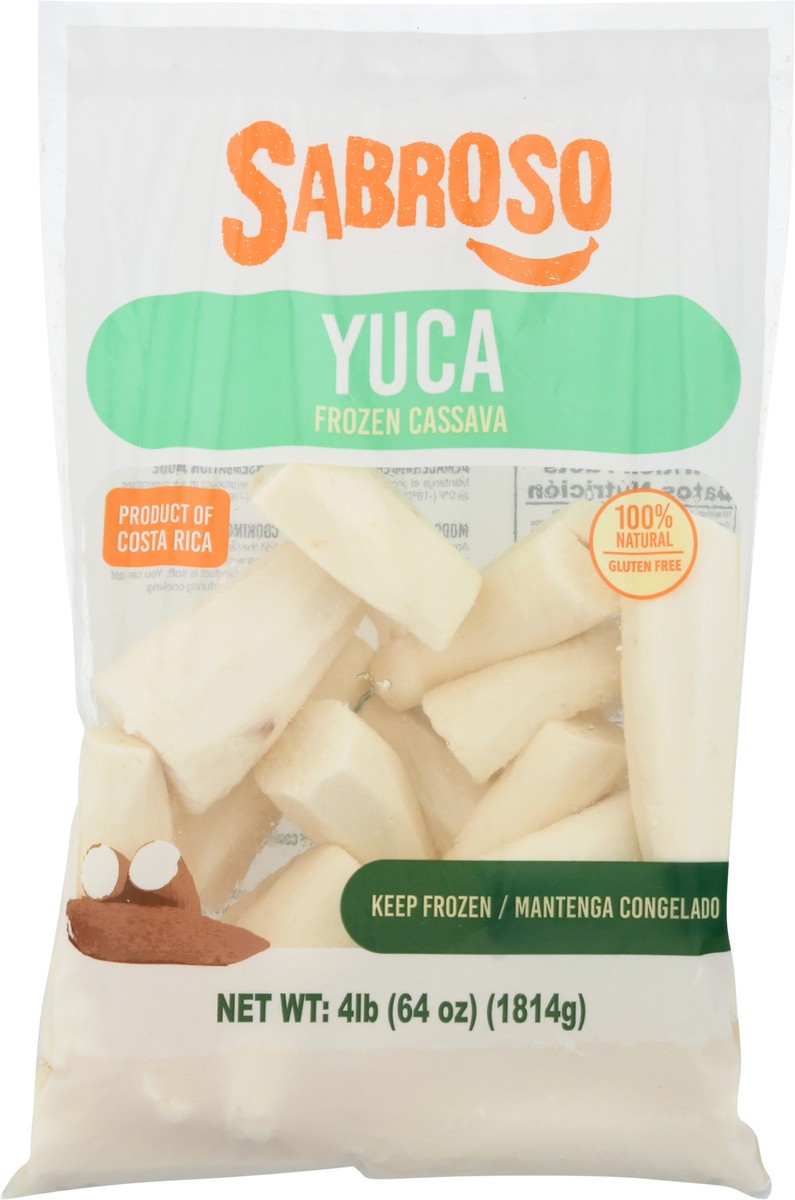 slide 7 of 13, Sabroso Frozen Peeled Yuca, 4 lb
