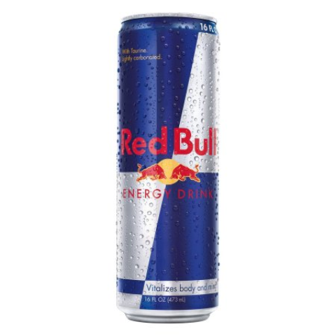 slide 1 of 1, Red Bull, 16 oz