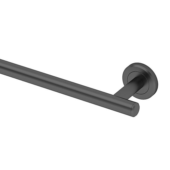 slide 2 of 2, Gatco Latitude II Towel Bar - Matte Black, 18 in