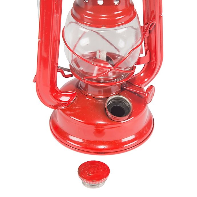 slide 4 of 4, Stansport Kerosene Lantern - Red, 1 ct