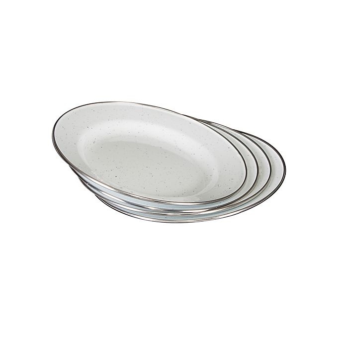 slide 2 of 7, Stansport Tableware Set - White, 24 ct