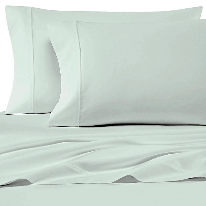 slide 1 of 1, SALT 200-Thread-Count Cotton Percale Twin Sheet Set - Silver, 1 ct