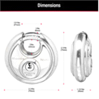 slide 4 of 5, Master Lock Weather Resistant 6 Security Level Padlock 1 ea, 2.75 in