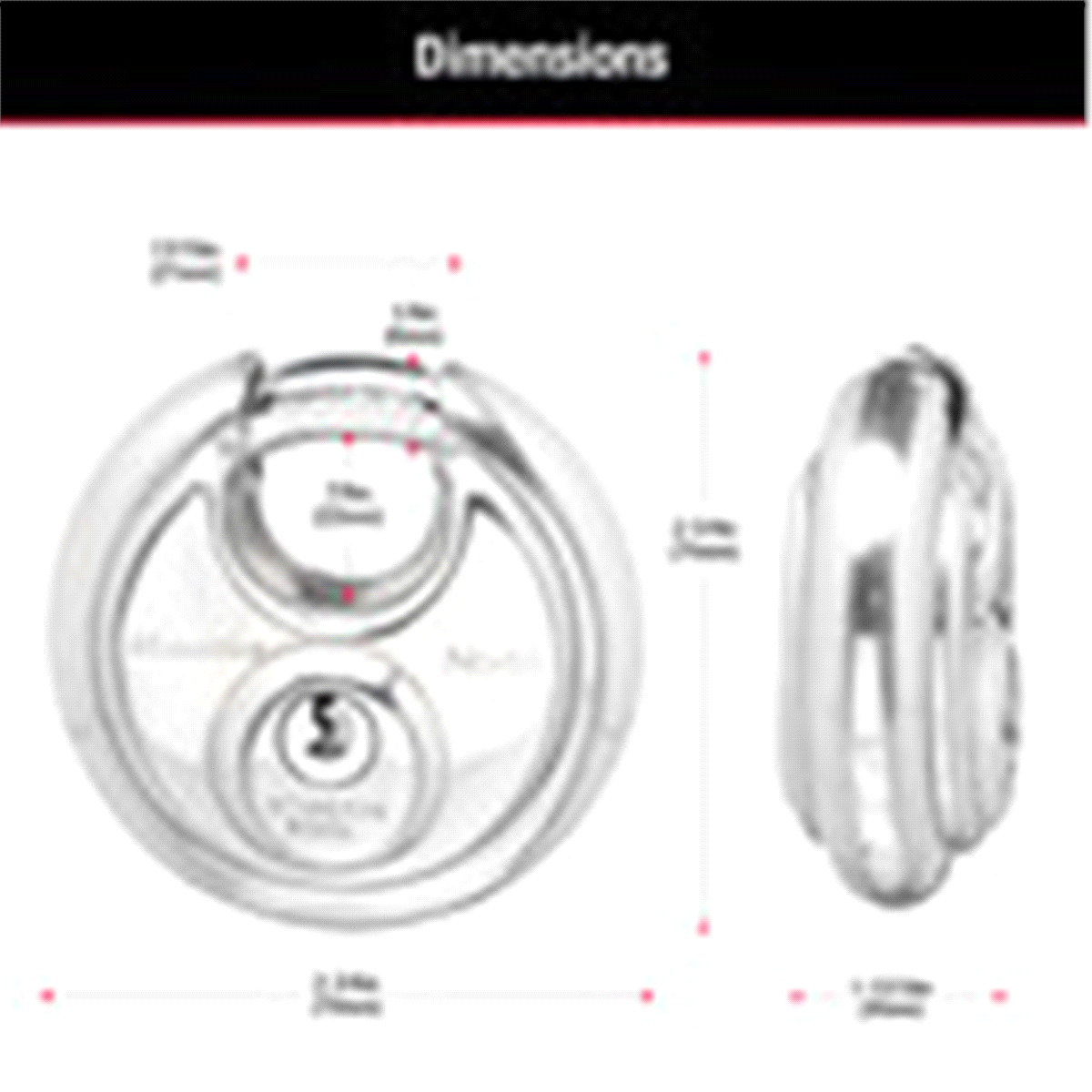 slide 5 of 5, Master Lock Weather Resistant 6 Security Level Padlock 1 ea, 2.75 in