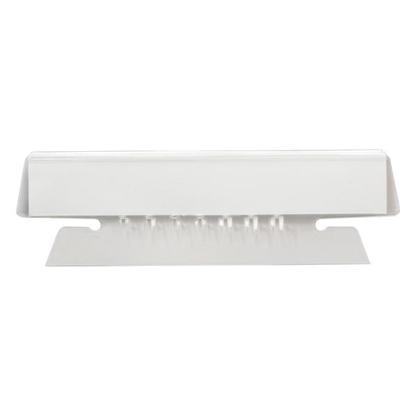 slide 2 of 2, Office Depot Brand Plastic Tabs - Clear, 25 ct; 2 in