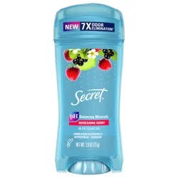 Secret Fresh Clear Gel Deodorant for Women, Berry, 2.6 oz