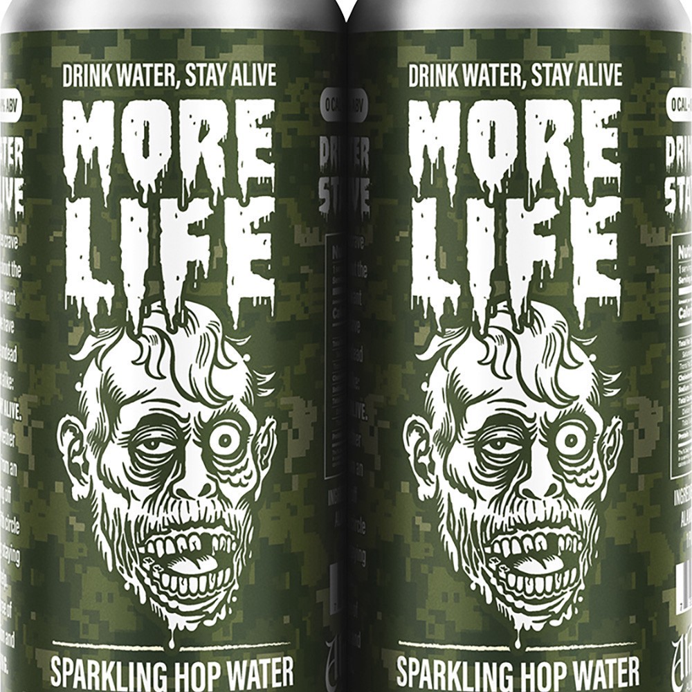 slide 1 of 1, Almanac More Life N/a Hop Water, 4 ct; 16 oz
