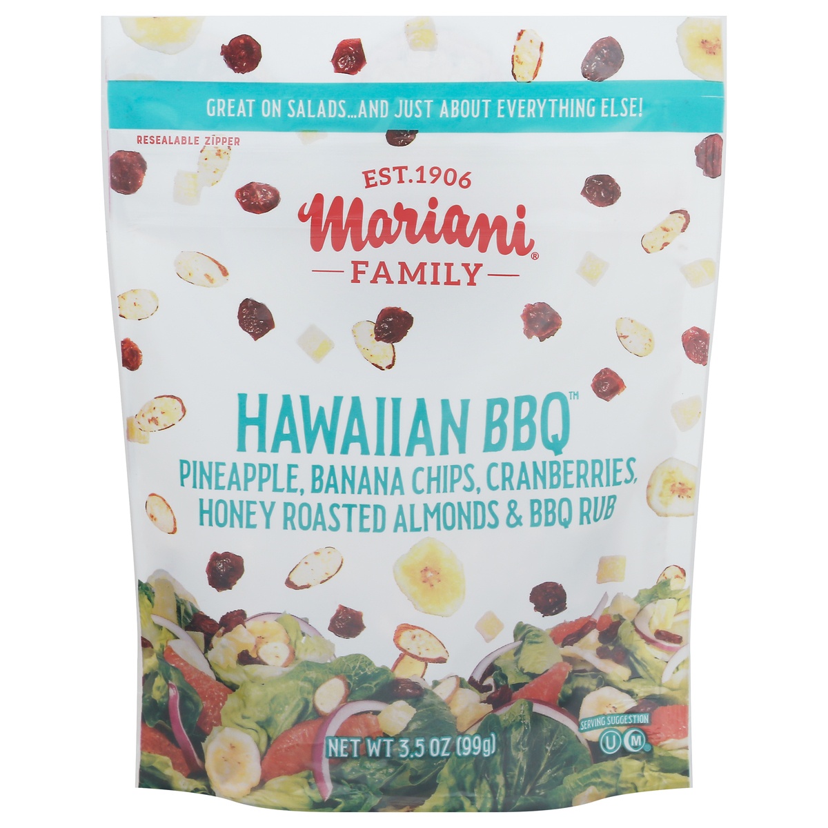 slide 1 of 1, Mariani Hawaiian BBQ Salad Topper 3.5 oz, 3.5 oz