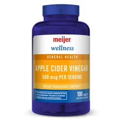 Meijer Apple Cider Vinegar Tablets