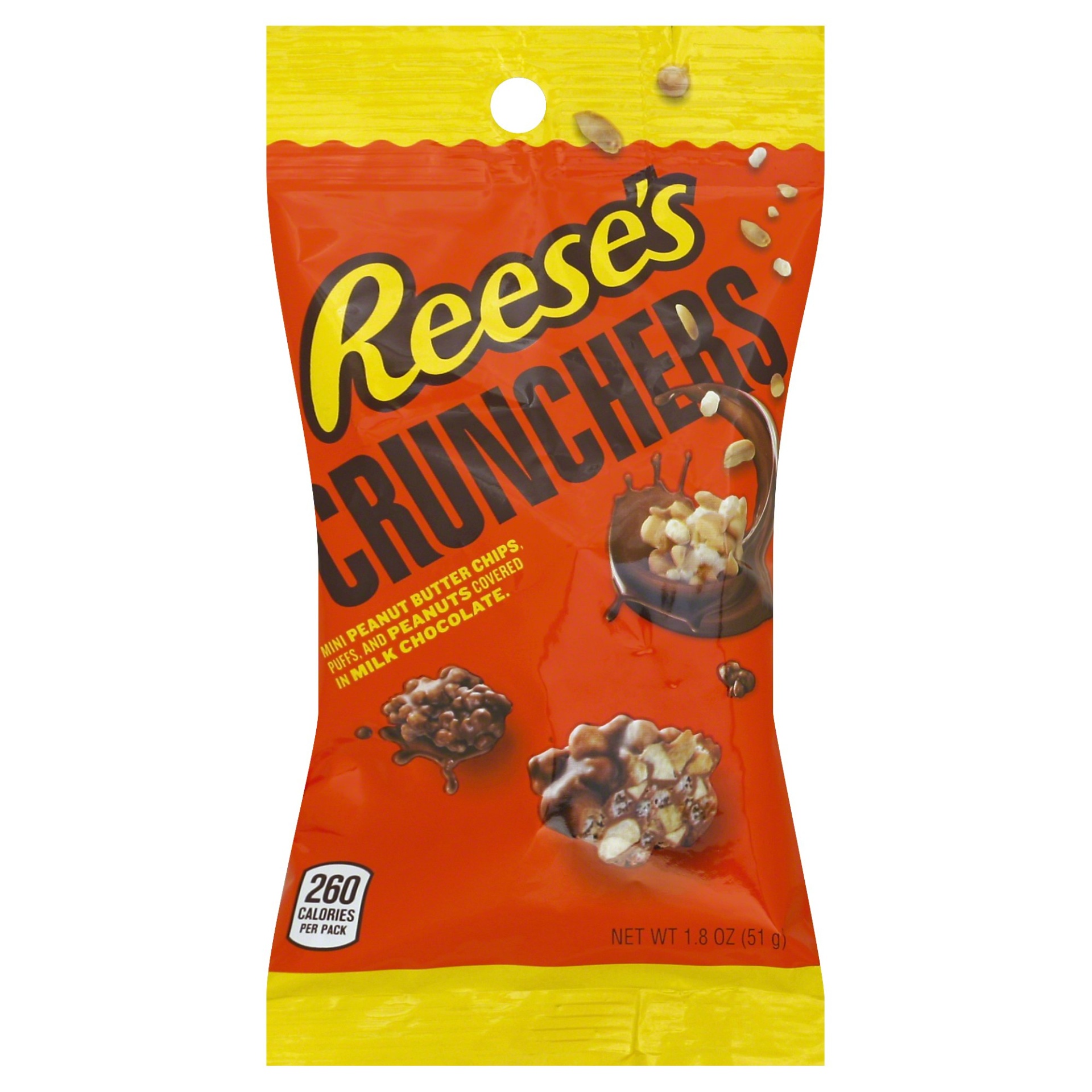 slide 1 of 3, Hershey's Reeses Crunchers, 2.5 oz