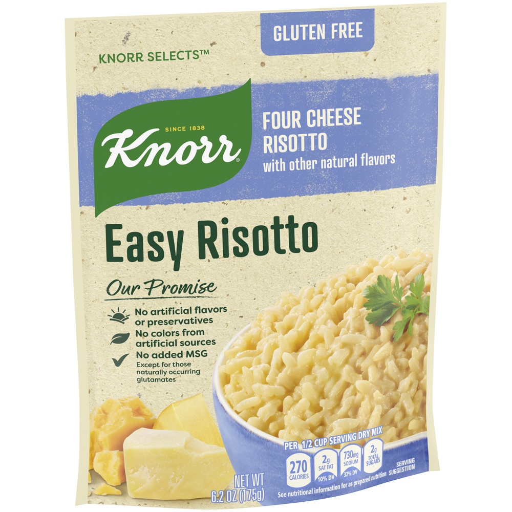 slide 2 of 5, Knorr Selects Four Cheese Risotto, 6.2 oz