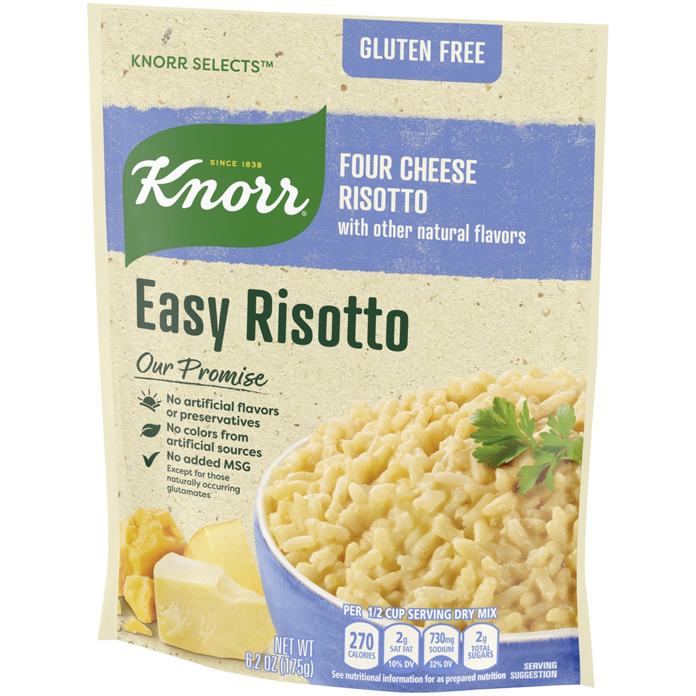 slide 3 of 5, Knorr Selects Four Cheese Risotto, 6.2 oz