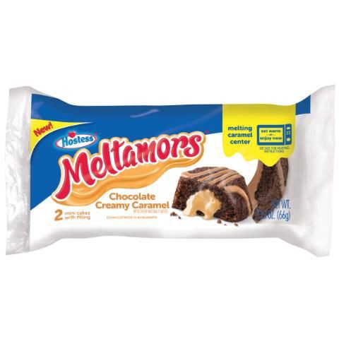 slide 1 of 1, Hostess Meltamors Caramel Chocolate, 9.31 oz