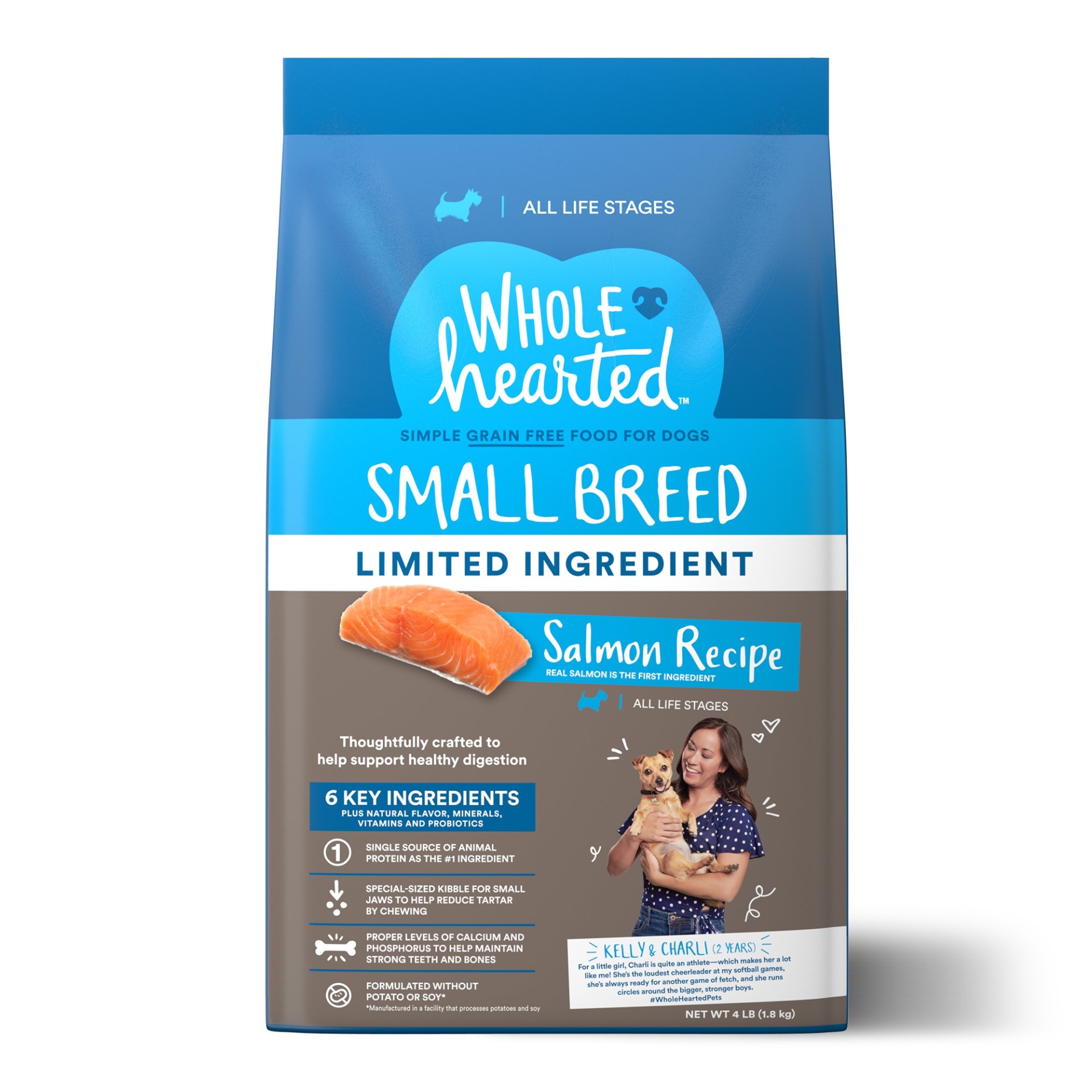 Wholehearted dog food small 2024 breed