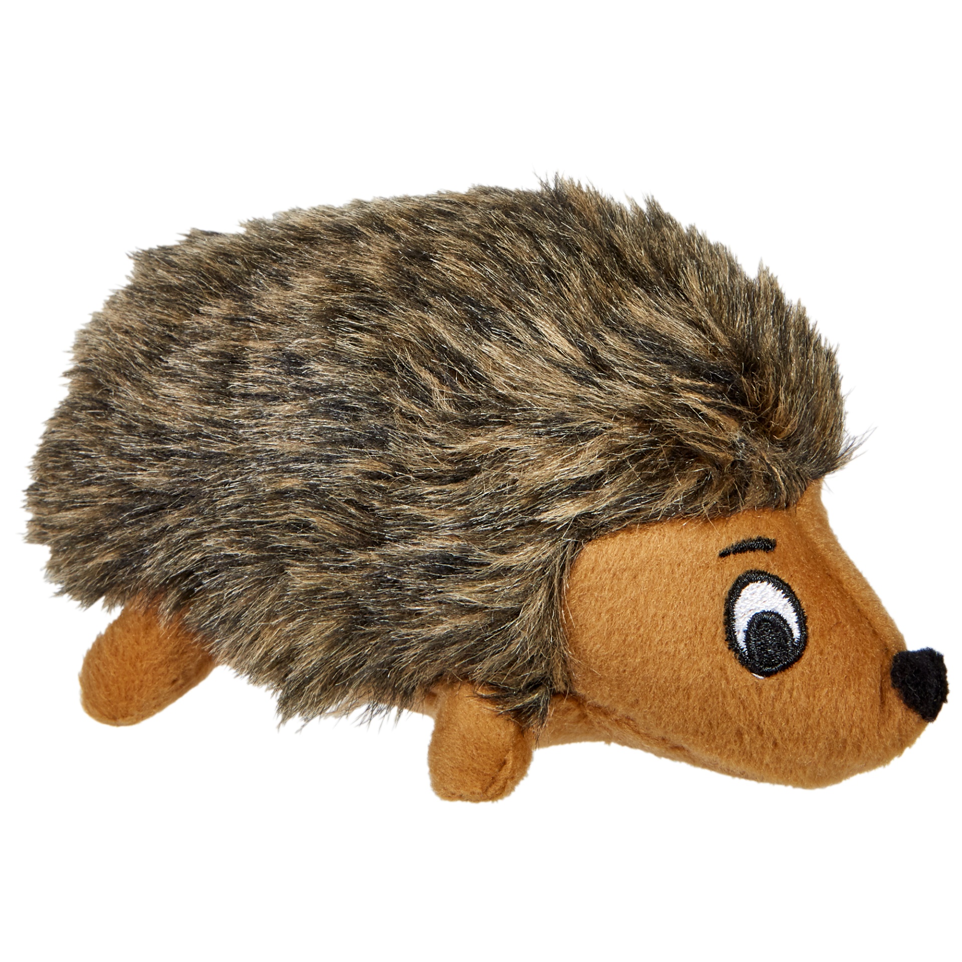 slide 3 of 4, Pawtown Hedgehog Plush Dog Toy, Small, 1 ct