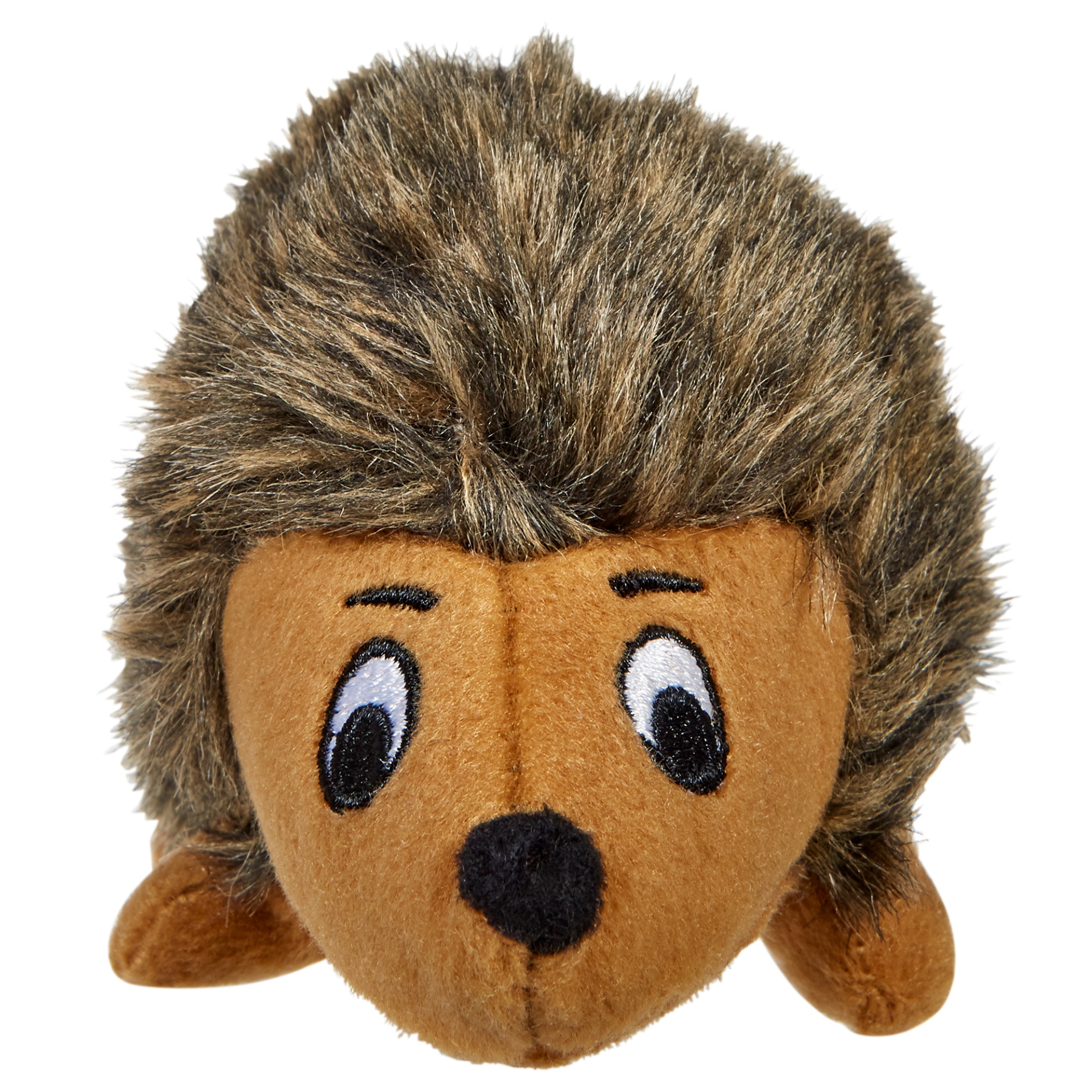 slide 4 of 4, Pawtown Hedgehog Plush Dog Toy, Small, 1 ct