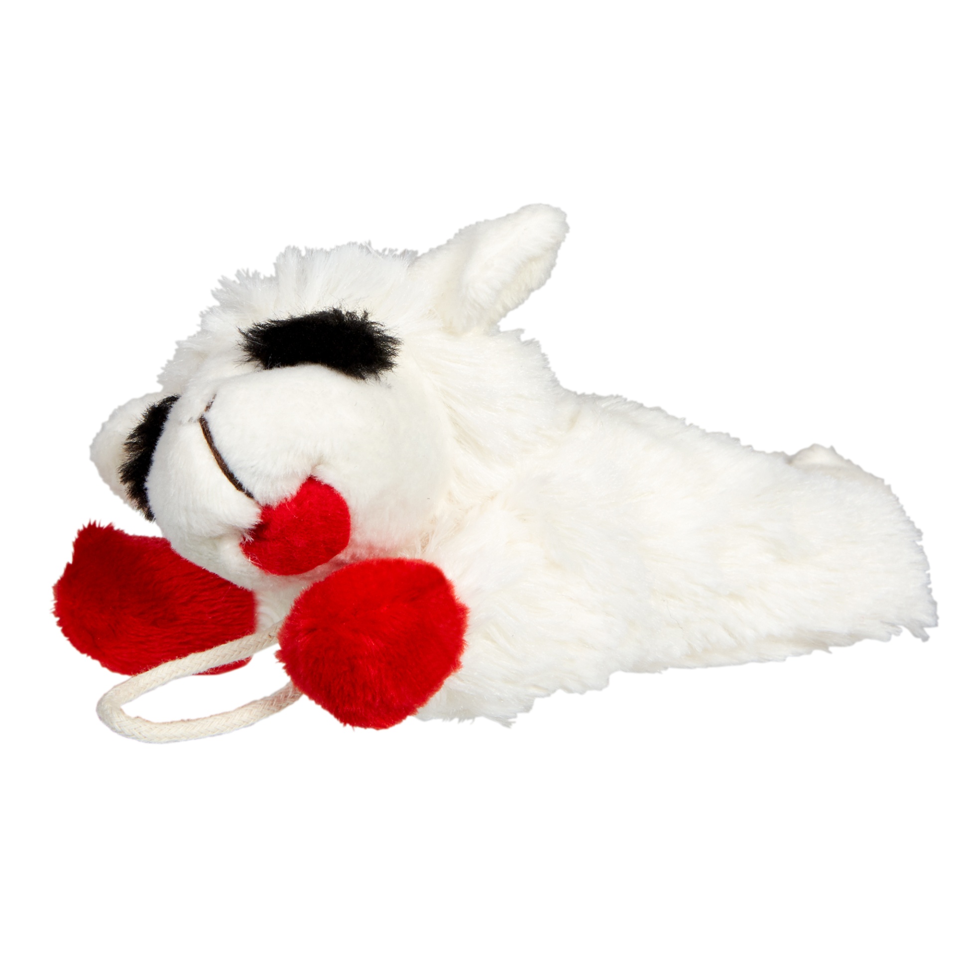 slide 2 of 3, Pawtown Paw Town Lamb Chop Dog Toy, Small, 1 ct