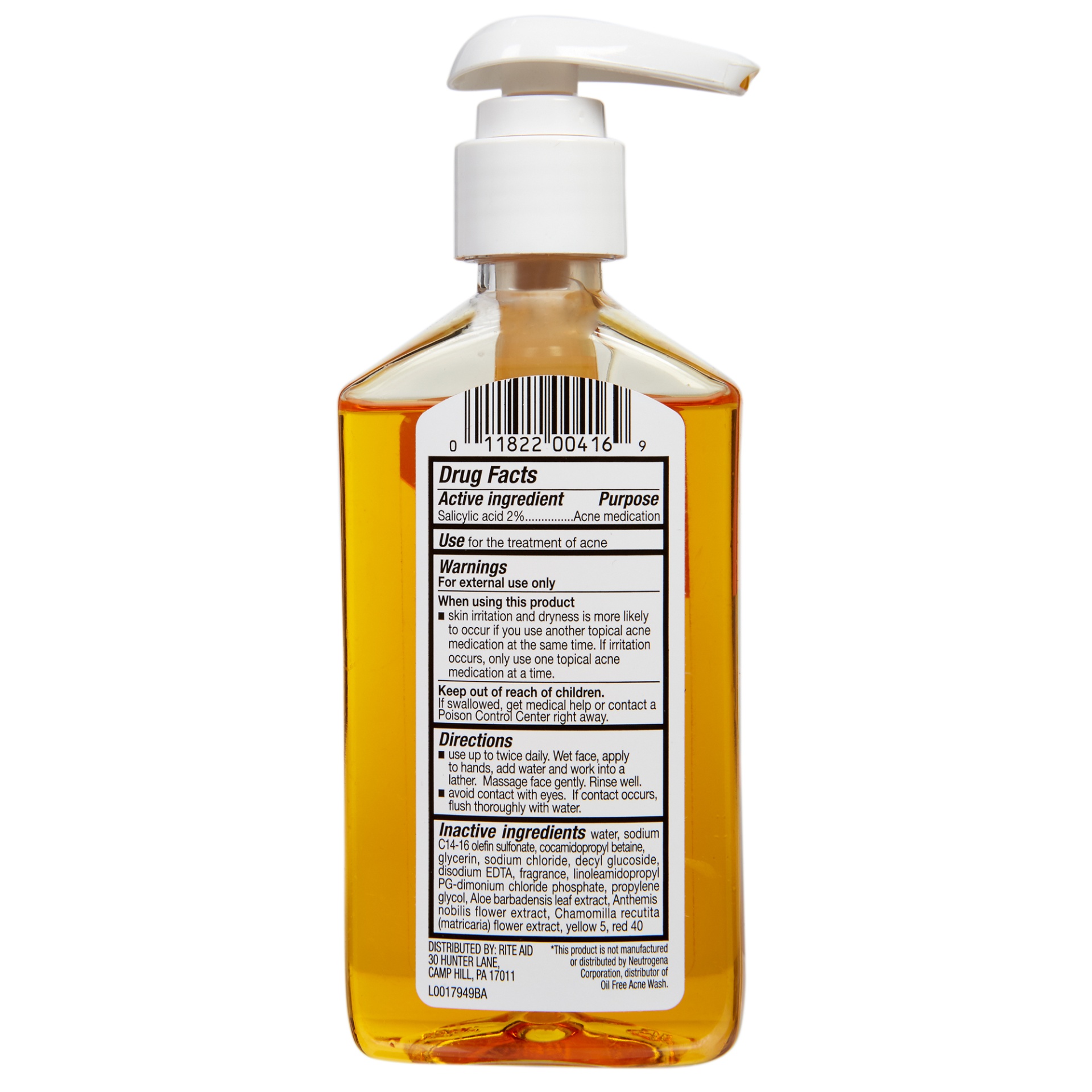 slide 2 of 3, Daylogic Oil Free Acne Face Wash, 6 fl oz