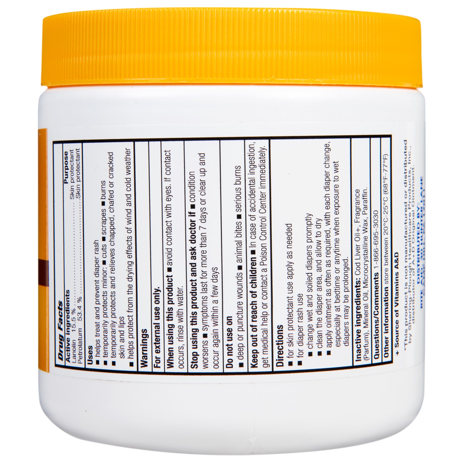 Rite Aid Diaper Rash Ointment with Vitamins A & D 1 lb Shipt