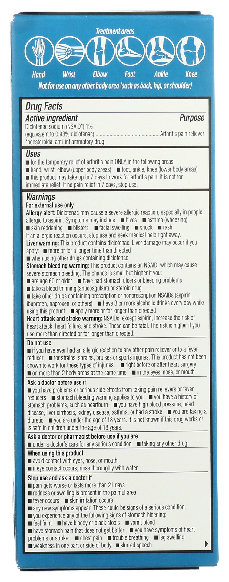 slide 2 of 2, Rite Aid Arthritis Foot Pain Reliever, 1.76 oz