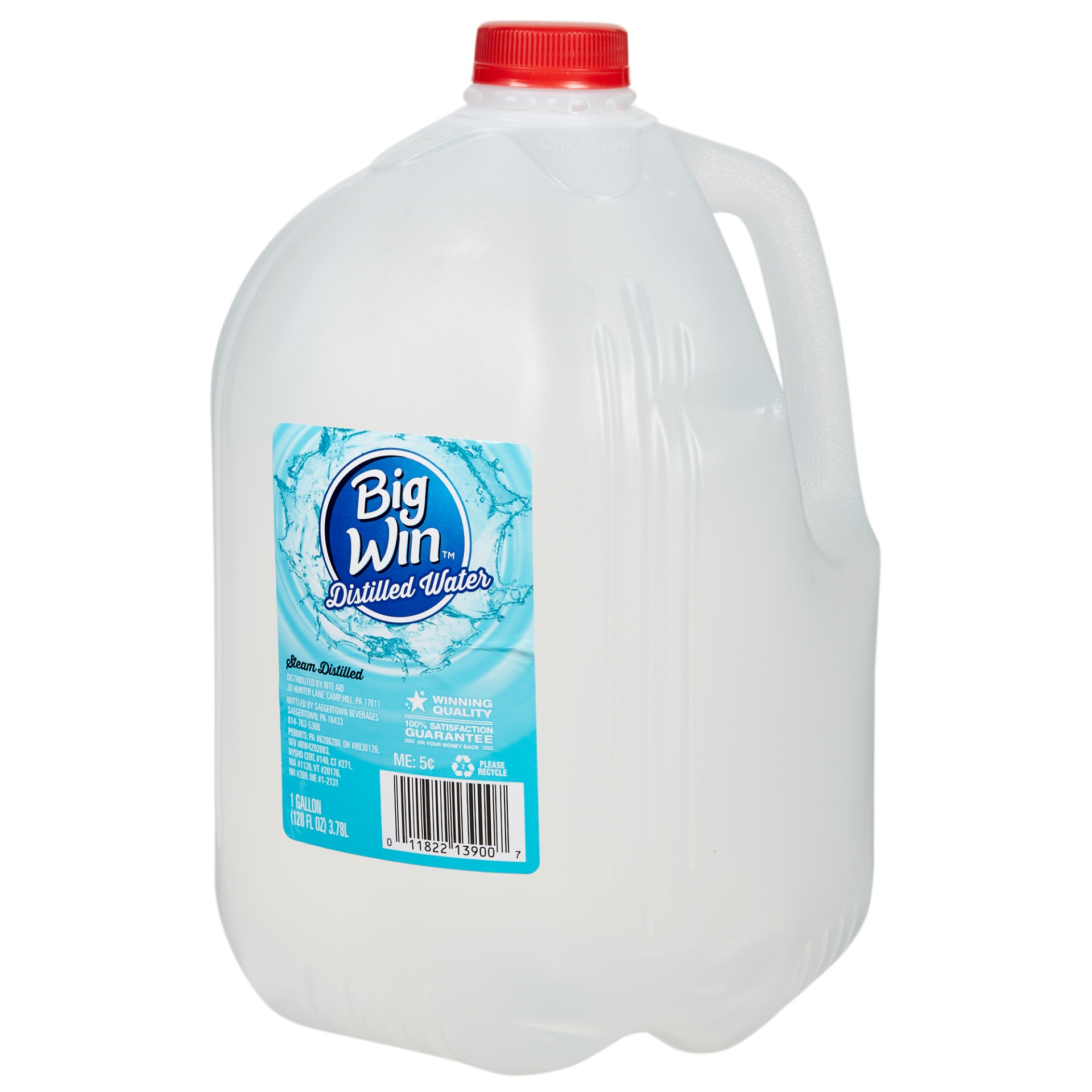 slide 3 of 3, Big Win Distilled Water - 1 gal, 1 gal