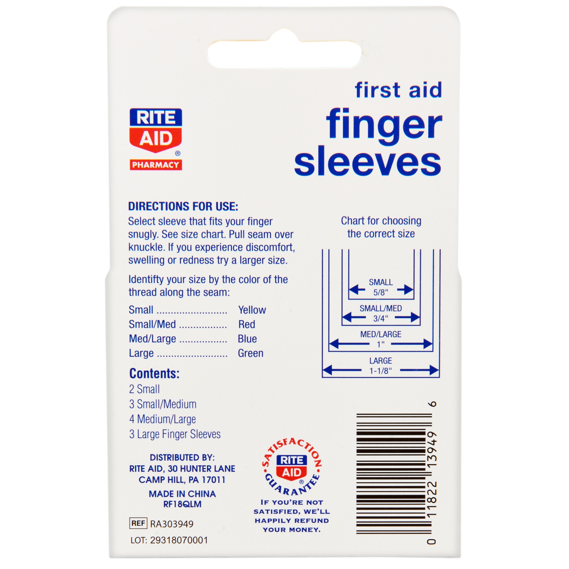 slide 2 of 4, Rite Aid Compression Finger Sleeves, Multi-pack, 12 ct