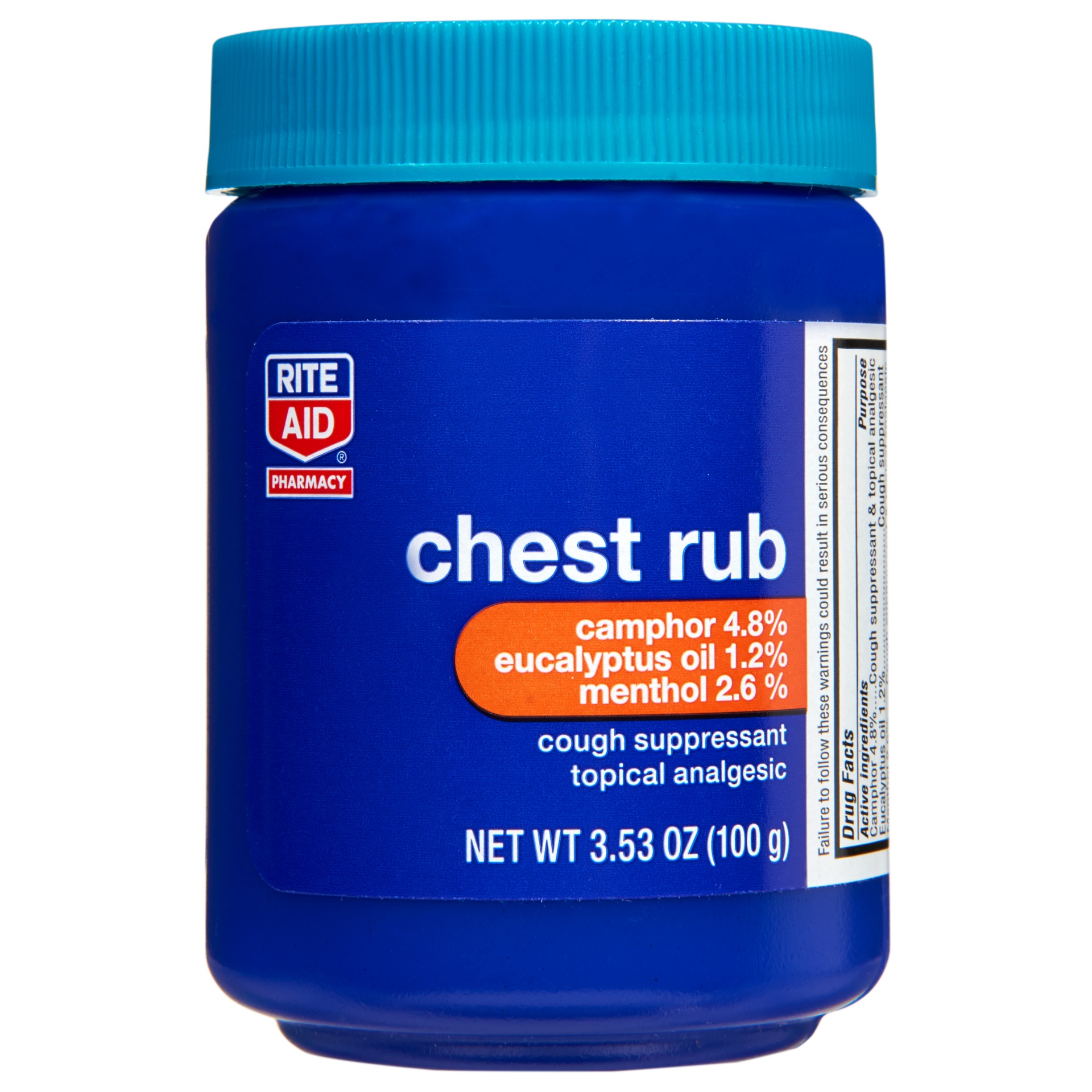 slide 2 of 4, Rite Aid Medicated Chest Rub, 3.53 oz