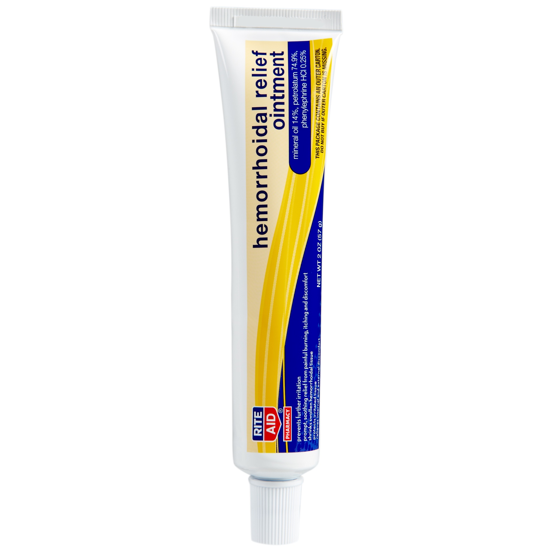 slide 2 of 4, Rite Aid Pharmacy Hemorrhoidal Relief Ointment, 2 oz