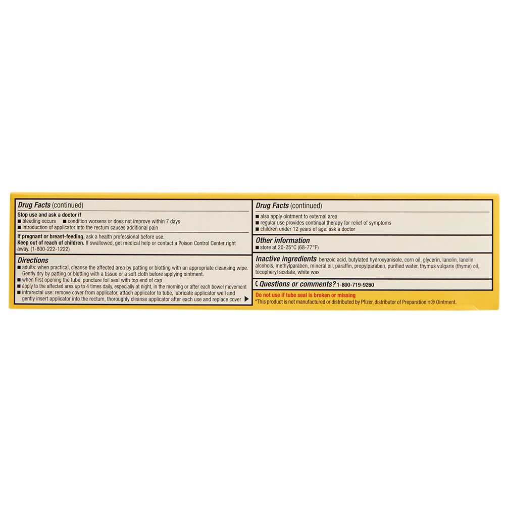 slide 4 of 4, Rite Aid Pharmacy Hemorrhoidal Relief Ointment, 2 oz
