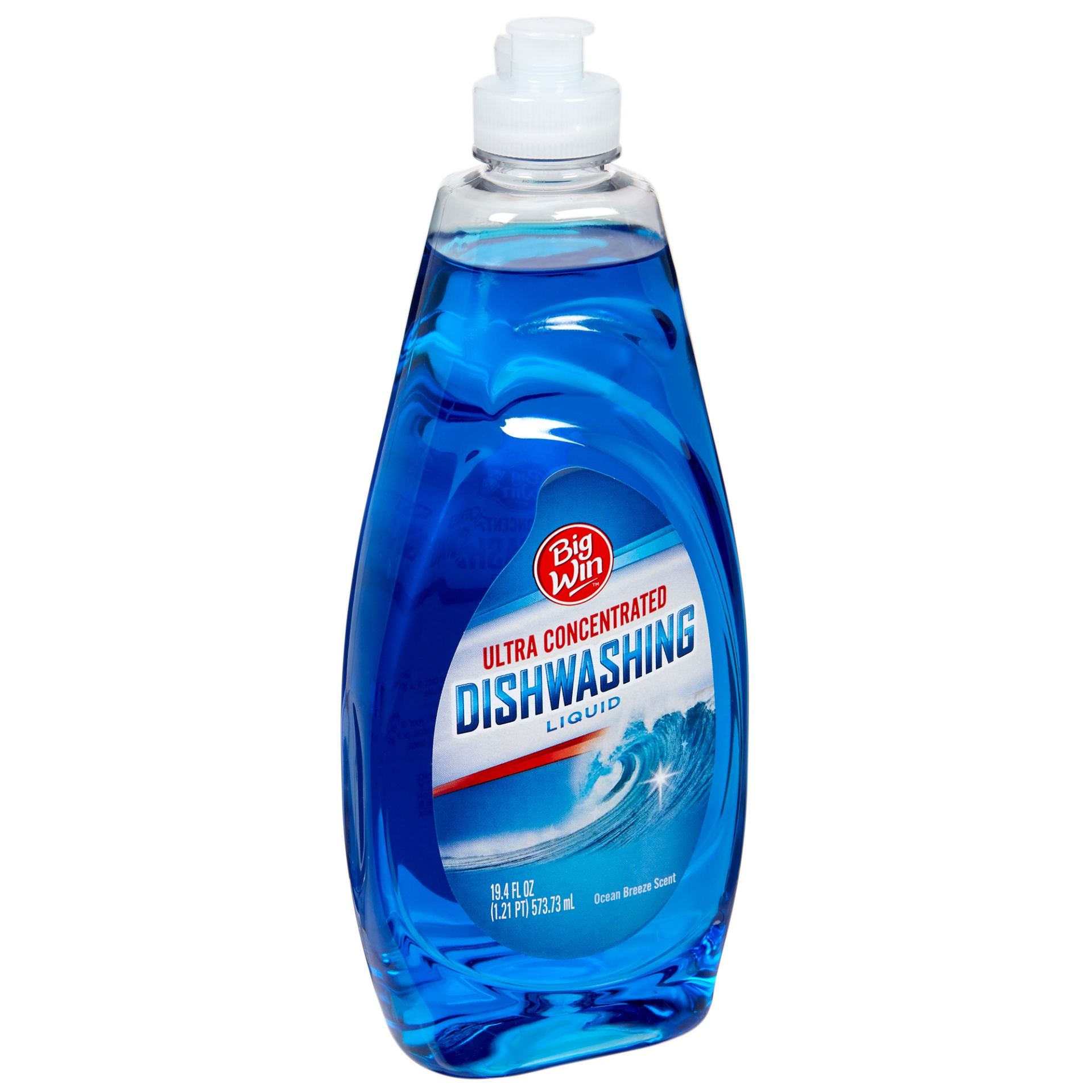 slide 3 of 3, Big Win Ultra Concentrated Dish Washing Liquid, Ocean Breeze, 19.4 fl oz