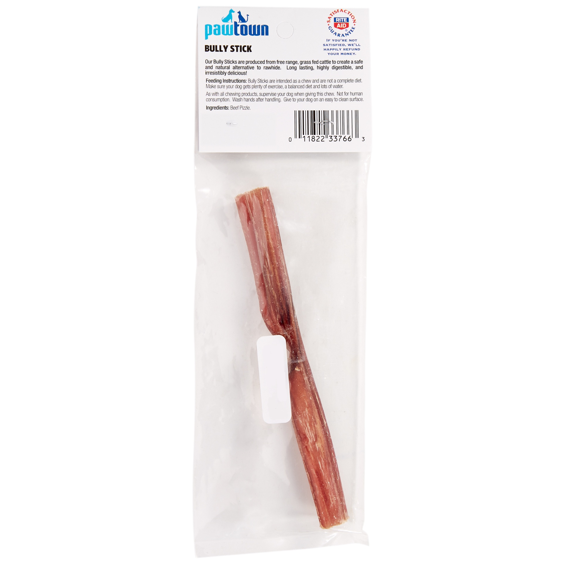 slide 2 of 2, Pawtown Bully Stick, 0.5 oz