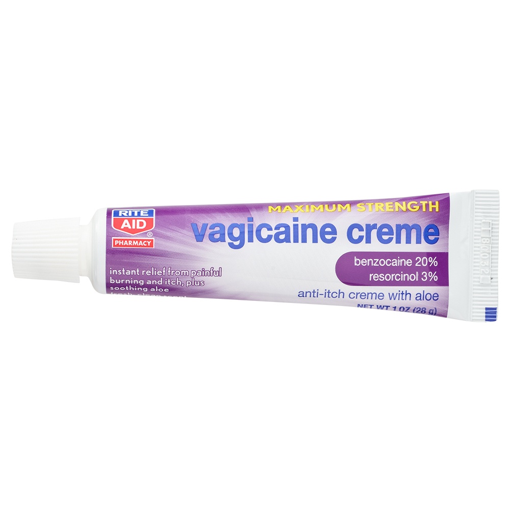 slide 3 of 3, Rite Aid Maximum Strength Vagicaine Cream, 1 oz