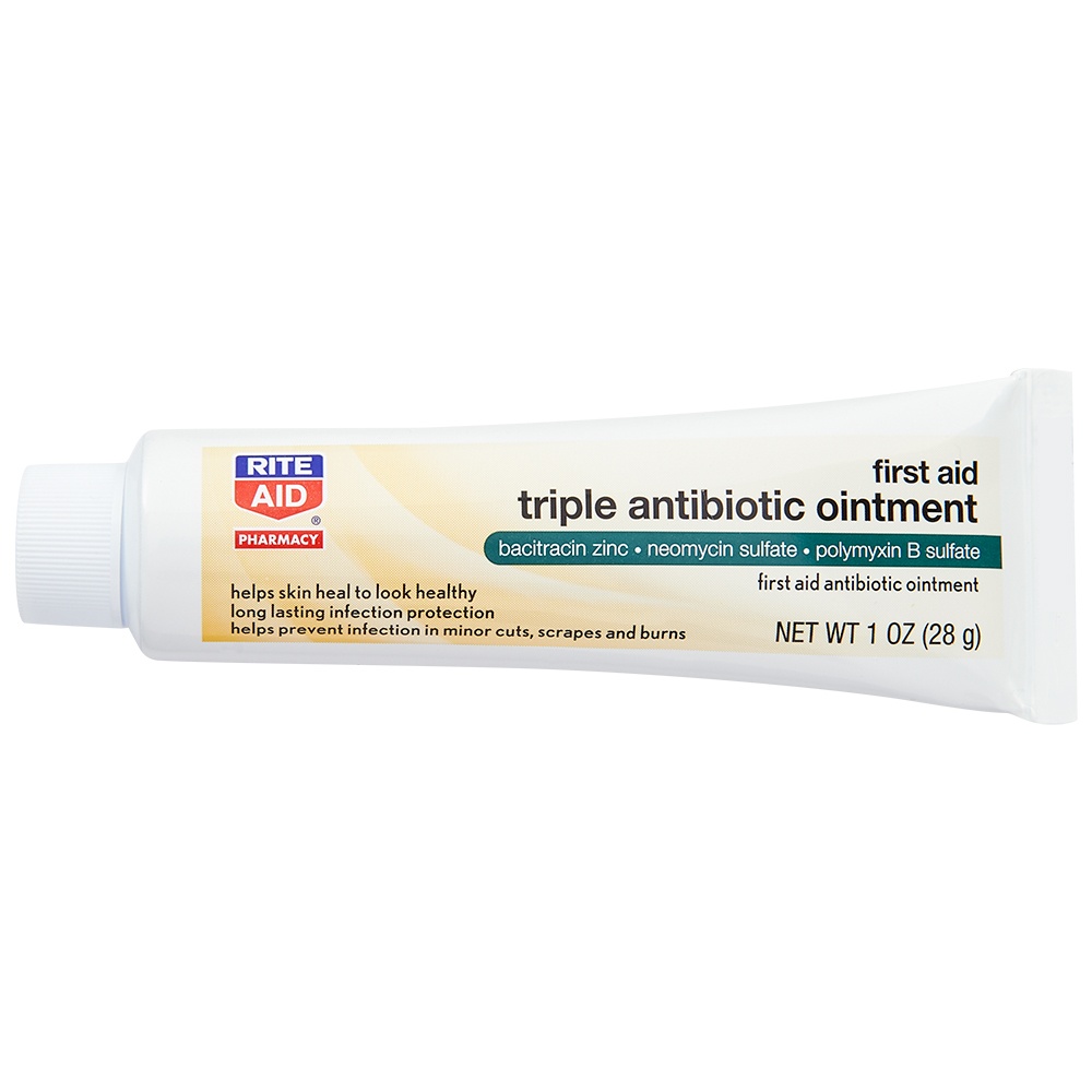 slide 2 of 3, Rite Aid First Aid Triple Antibiotic Ointment, 1 oz