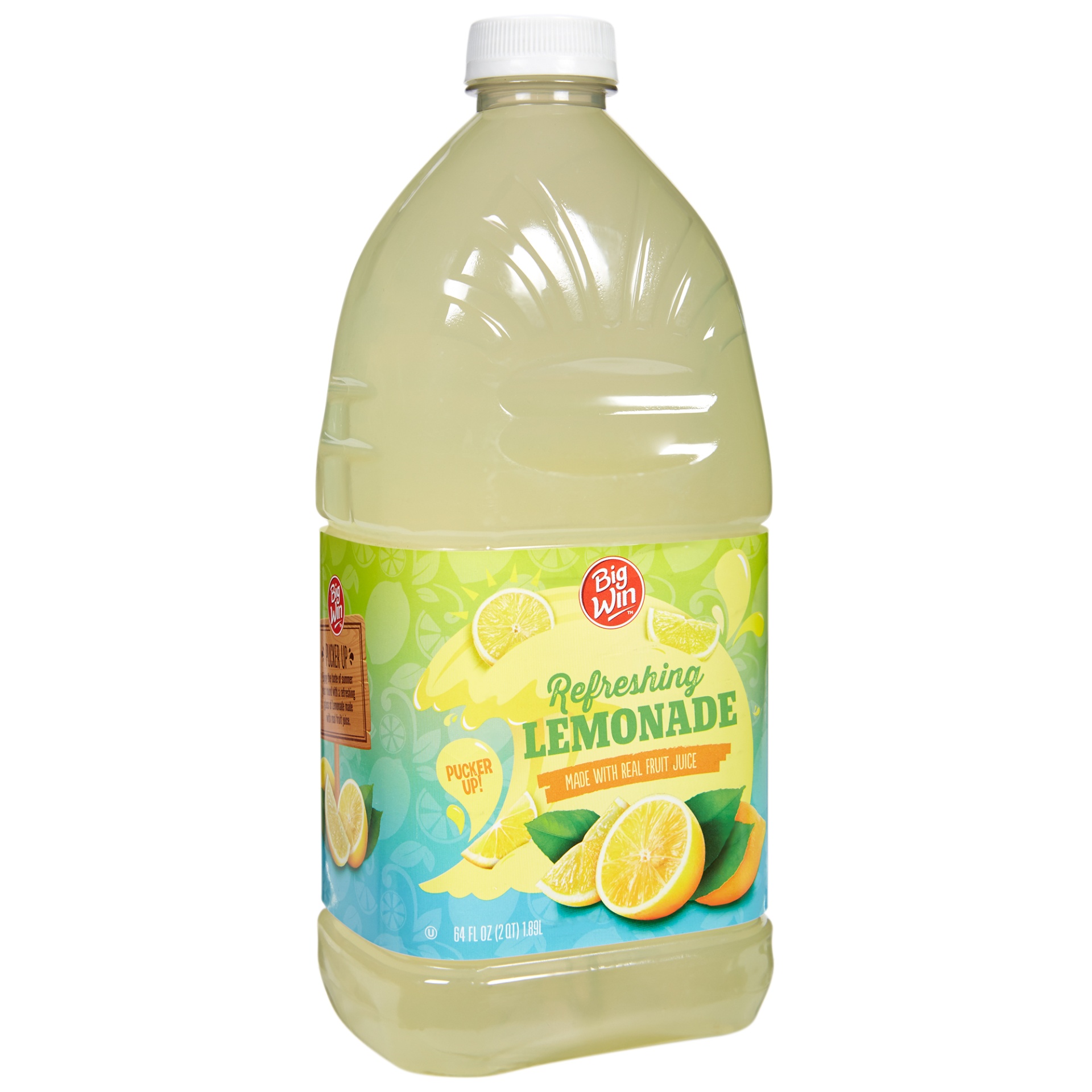 slide 3 of 3, Big Win Lemonade, 64 fl oz