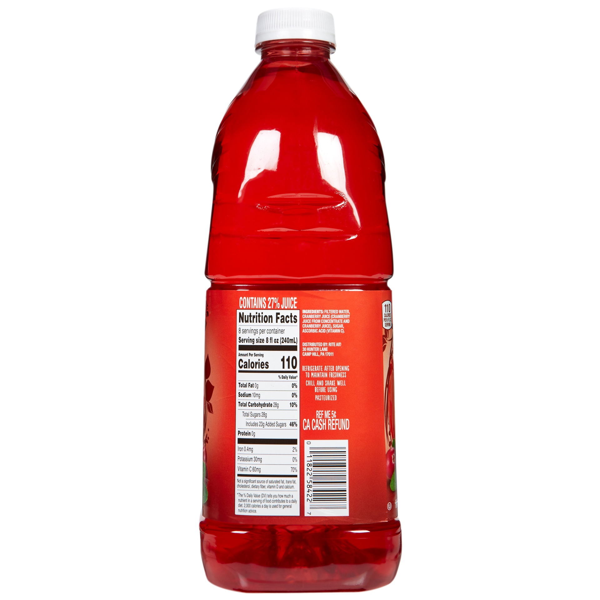 slide 2 of 3, Big Win Cranberry Grape Juice Cocktail- 64 fl oz, 64 fl oz